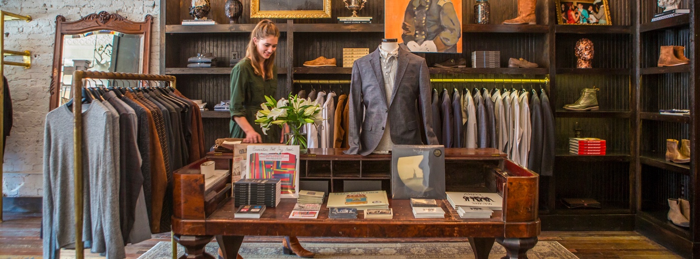 Billy Reid store front display